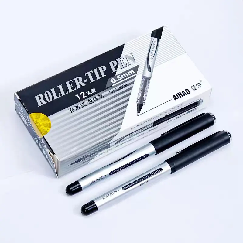 

Gel Pens Black Ink Pens Fine Point Smooth Writing High-End Series Retractable Pen for Journaling Note Taking Sketching No Bleed