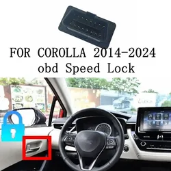 Car Automatic OBD Speed Door Lock Close Locking Device Auto Closer Open Unlock for Toyota Corolla E210 2014-2022 Plug And Play