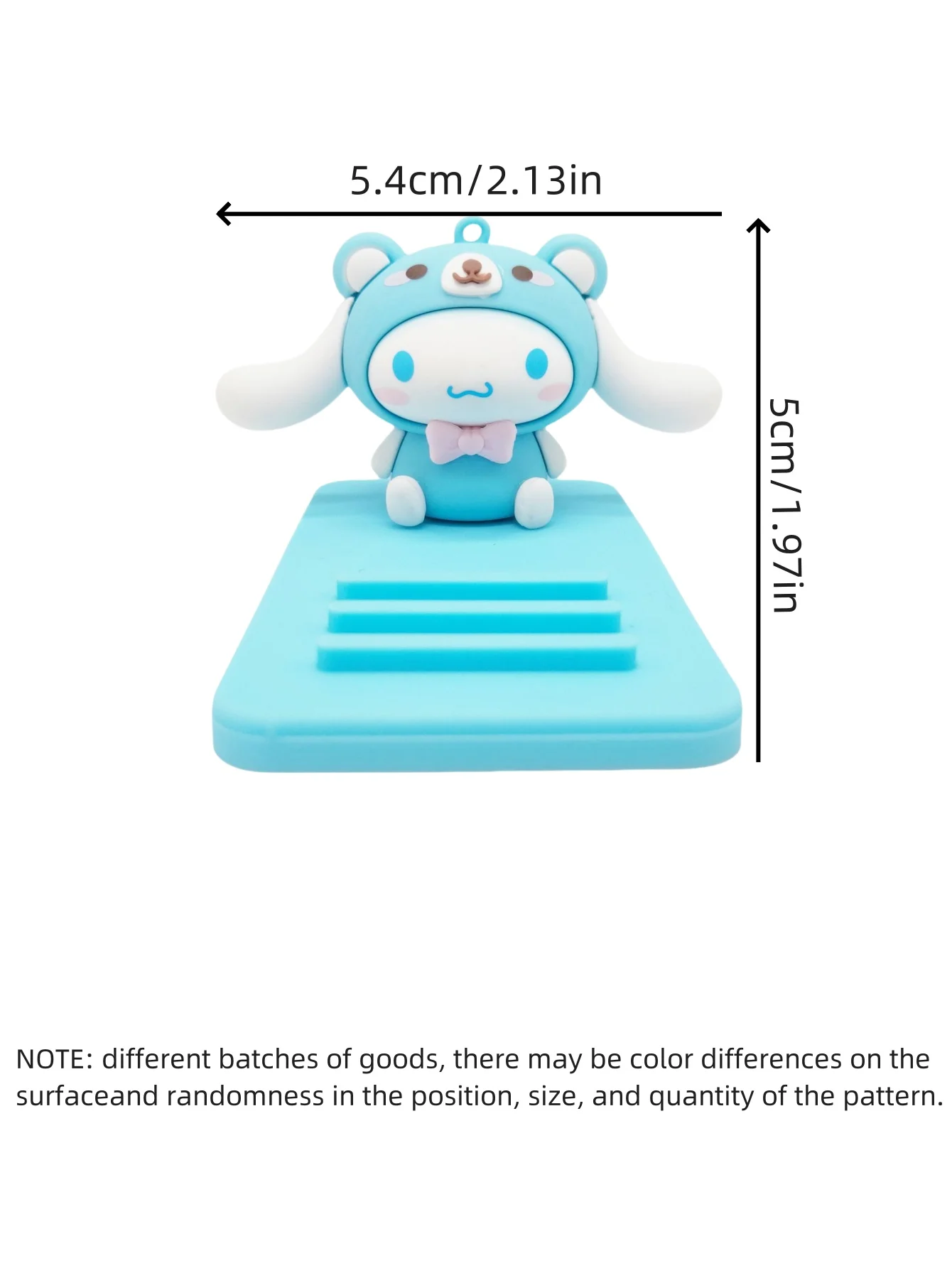 1pc Sanrio Hello kawaii Kitty Mobile Phone Tablet Stand Cute Kuromi Action Figures Phone Holder Anime Characters Desktop Ornamen