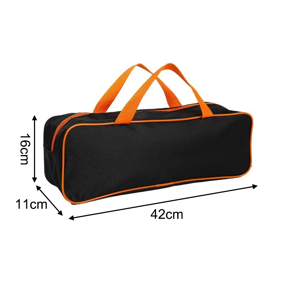 Vacuum Cleaner Tool Bag Chain Closure Polyester PVC Material Foldable Lightweight Portable for Tools 32.5/37.5/42 cm Length
