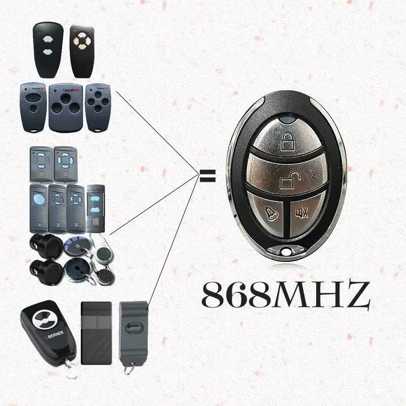 The product can be customized. Garage door door opening remote control command transmitter remote control