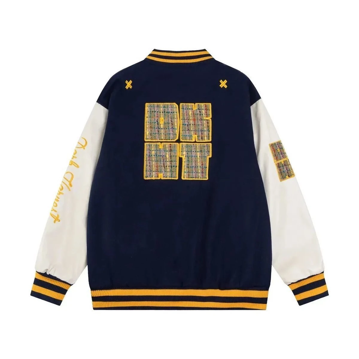 

Цветная бровая бейсбольная майка для мужчин и женщин, весна-осень, свободная пара в американском стиле ретро, молодежная куртка против морщин