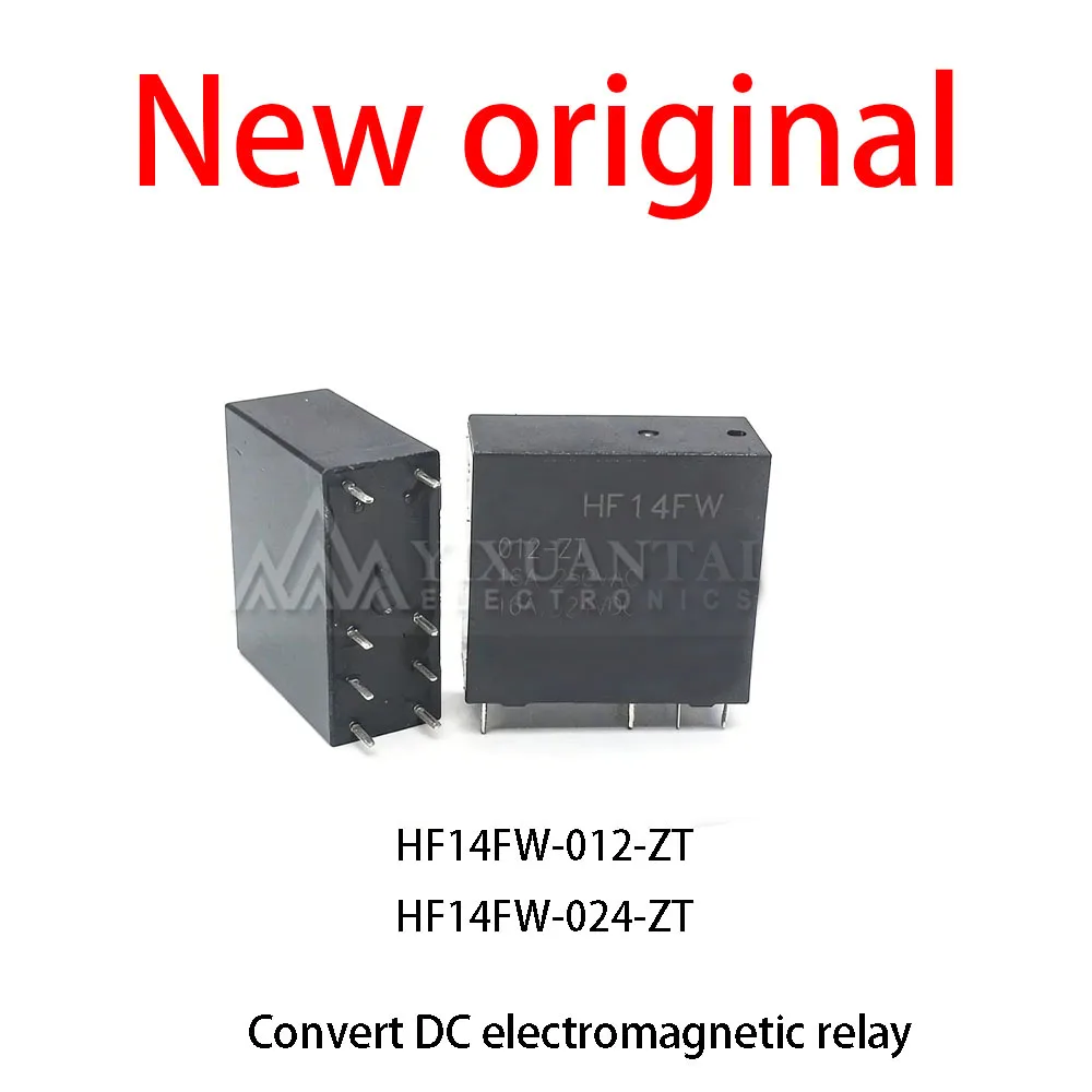10Pcs/Lot New original HF14FW-012-ZT HF14FW-024-ZT Convert DC electromagnetic relay