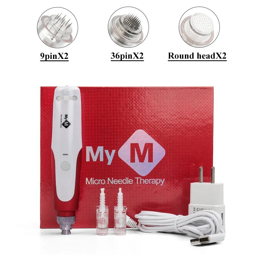 Bayonet Derma Pen Needle Cartridge NeedleTips Exfoliate Shrink Pores Device Electric Micro Rolling Derma Stamp Therapy Beauty