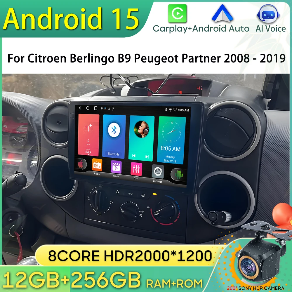 Android 15 Car Radi…