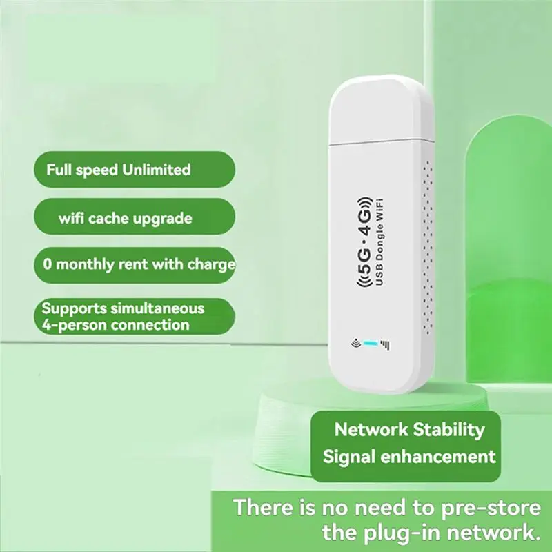 Portable Wifi USB Modem Stick 4G LTE Wifi Router SIM Card Slot Wifi Dongle 4G Card Router For Laptops UMPC MID Devices B-A20R