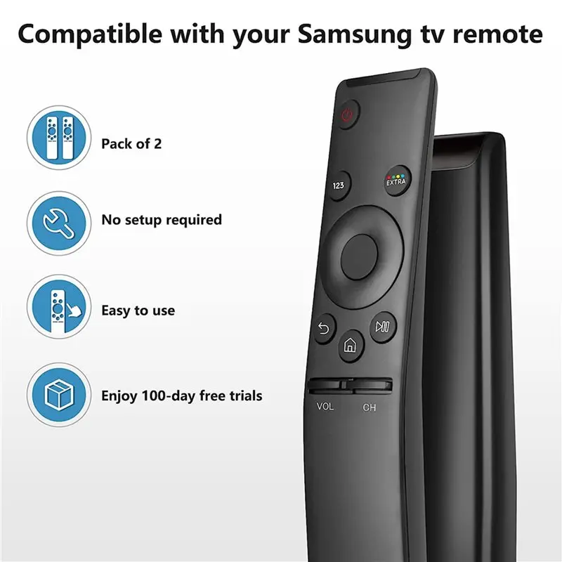 B68A 4X Universal Remote For Samsung-TV-Remote,Compatible With For Samsung Frame Serif Curved UHD Neo QLED OLED 4K 8K