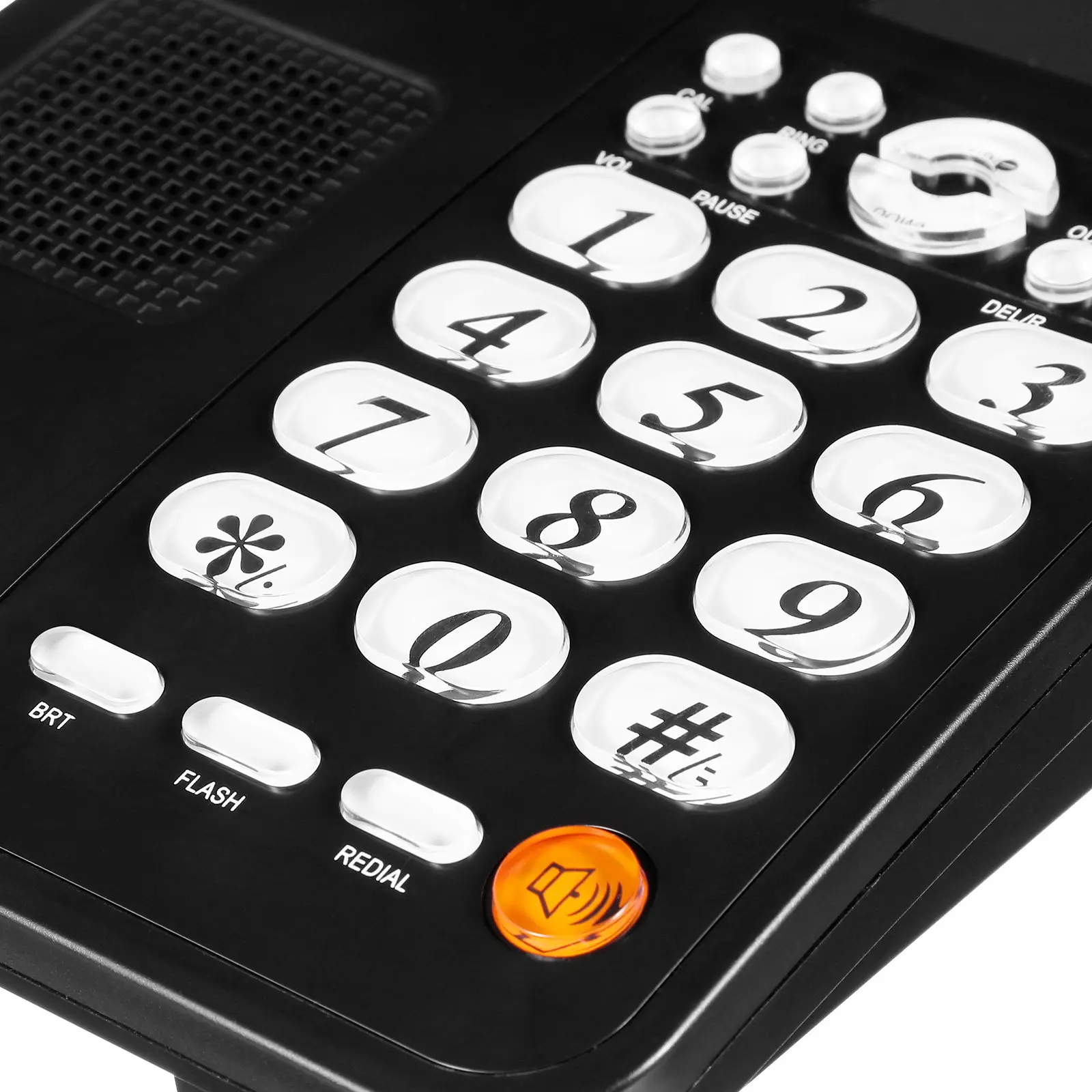 Corded Phone Desktop Telephone Classic Design Caller Id Call Rejection Call Forwarding Home Office Household Telephone