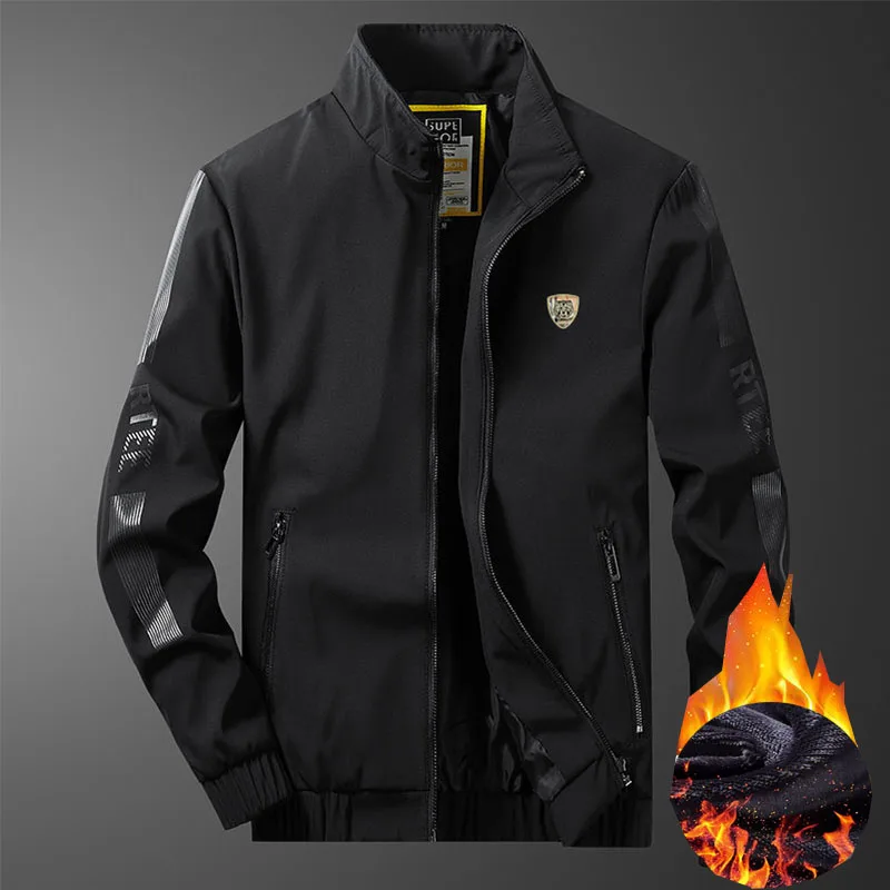 2023 Spring Autumn Casual Men\'s Jacket New Arrival Baseball Stand Collar Zipper Jackets Jacket Outdoor Sports Coat For Men