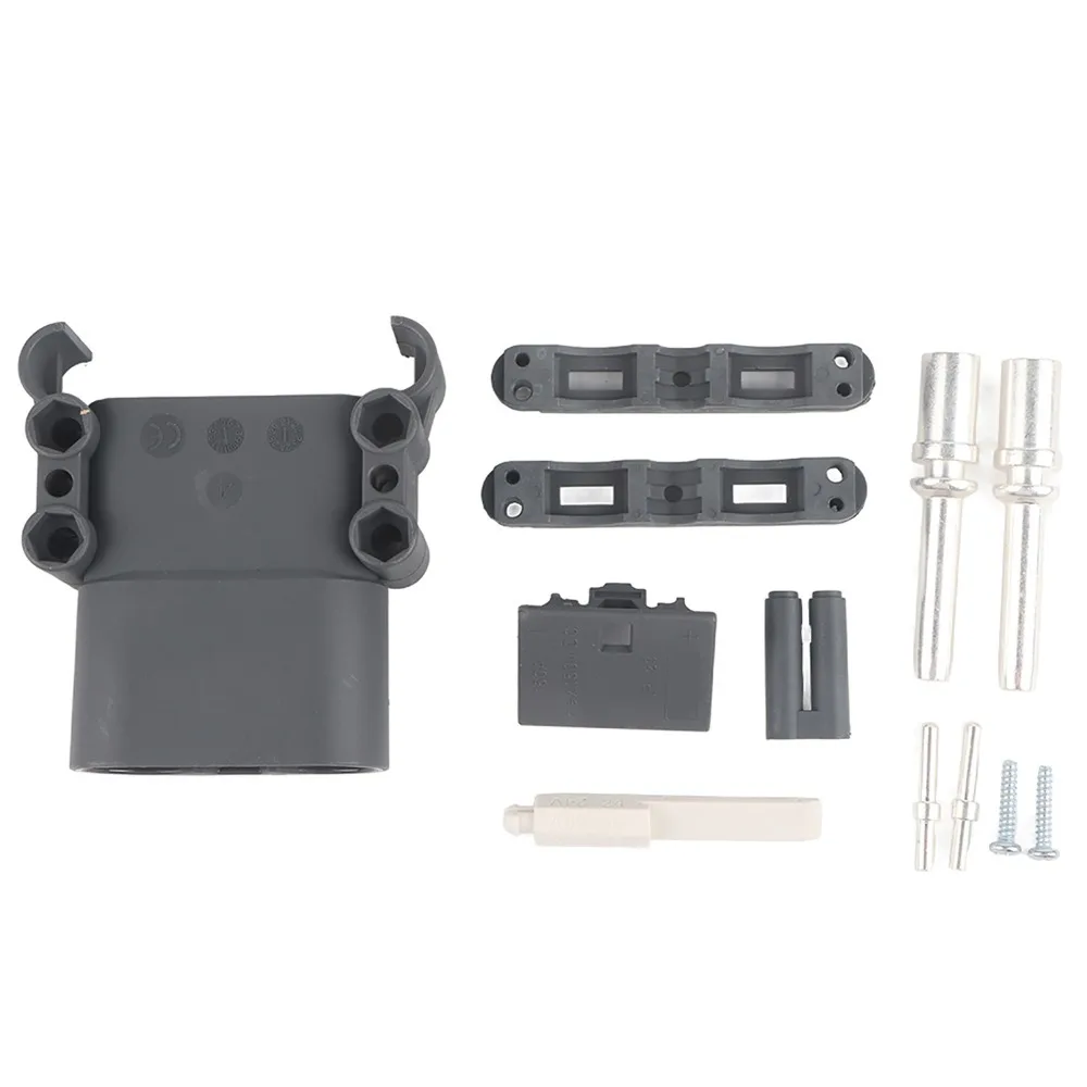 

160A DC150V Кабельный разъем для вилочного погрузчика Мужской быстрый разъем для зарядки электромобиля Разъем для аккумулятора высокой мощности