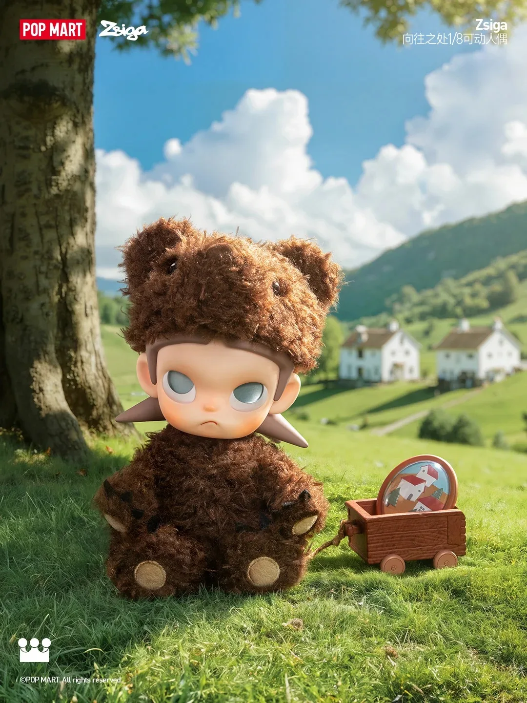 

POPMART Original Genuine Zsiga Desirable 1/8 Action Figure Trendy Toy Doll Blind Box Surprise Cute Birthday Gifts in Stock