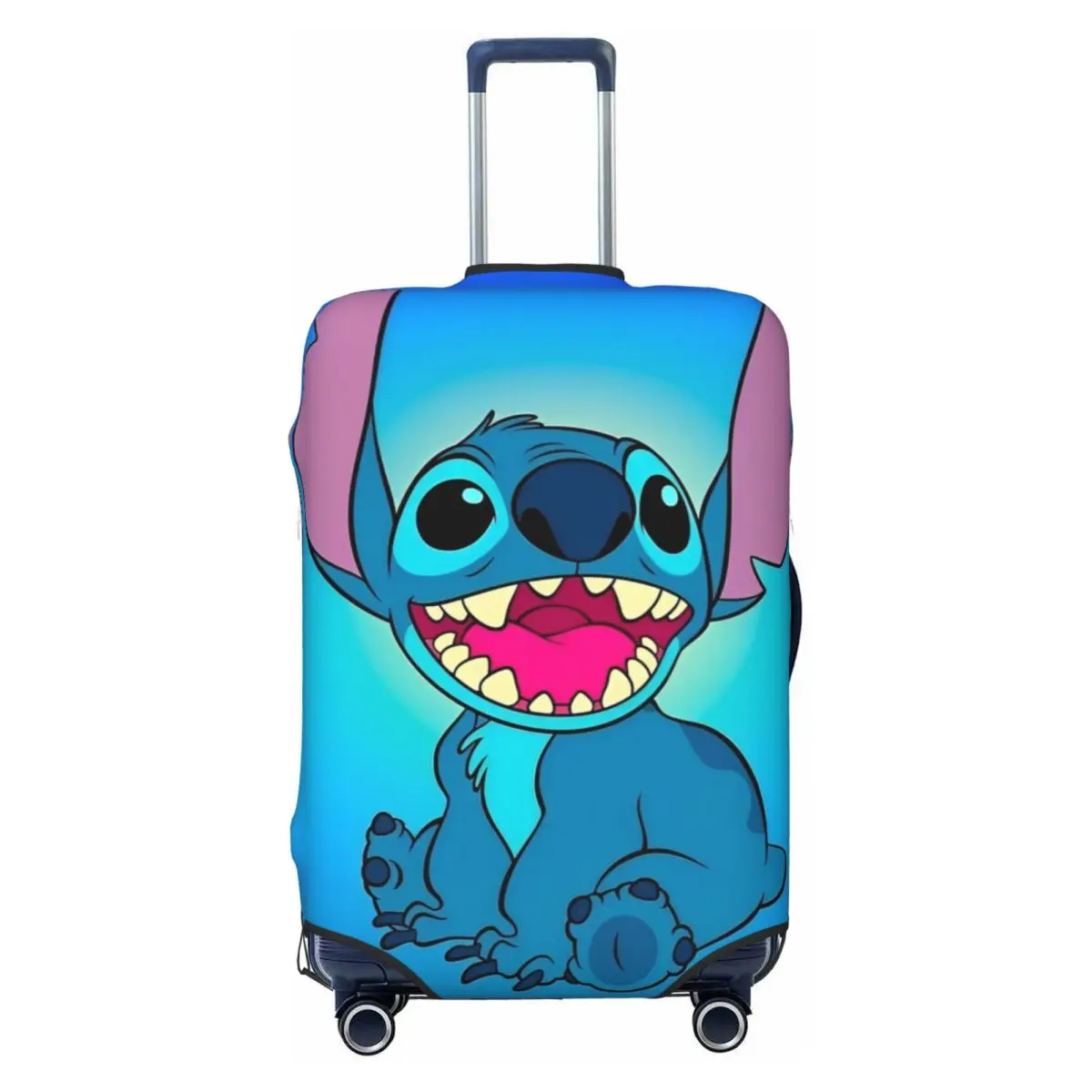 Stitch Cartoon Suitcase Cover Travel Flight Fun Luggage Accesories Protector