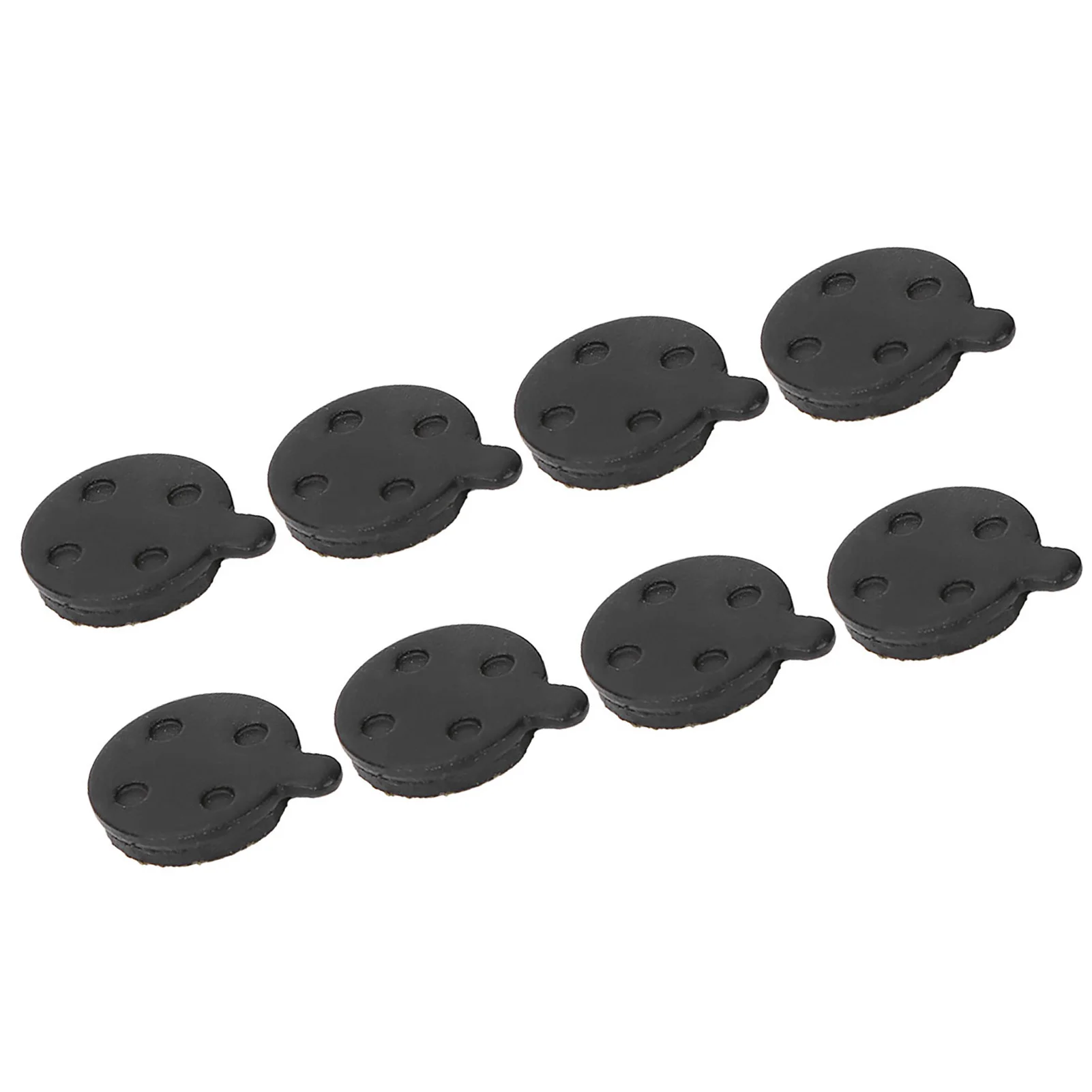 New 8Pcs Resin Brake Pads Replacement Parts for 10 Inches Electric Scooter Folding KickScooter Caliper Brake Disc Braking Parts