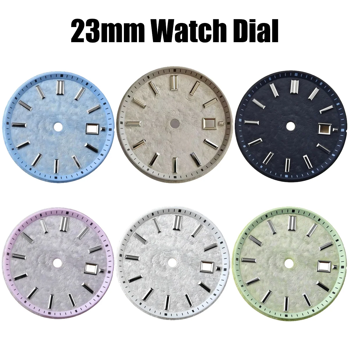 23mm Watch Dial for NH05/NH06 Movement Suitable Modified Mechanical Watch for NH05 NH06 Automatic Movement Accessories DIY