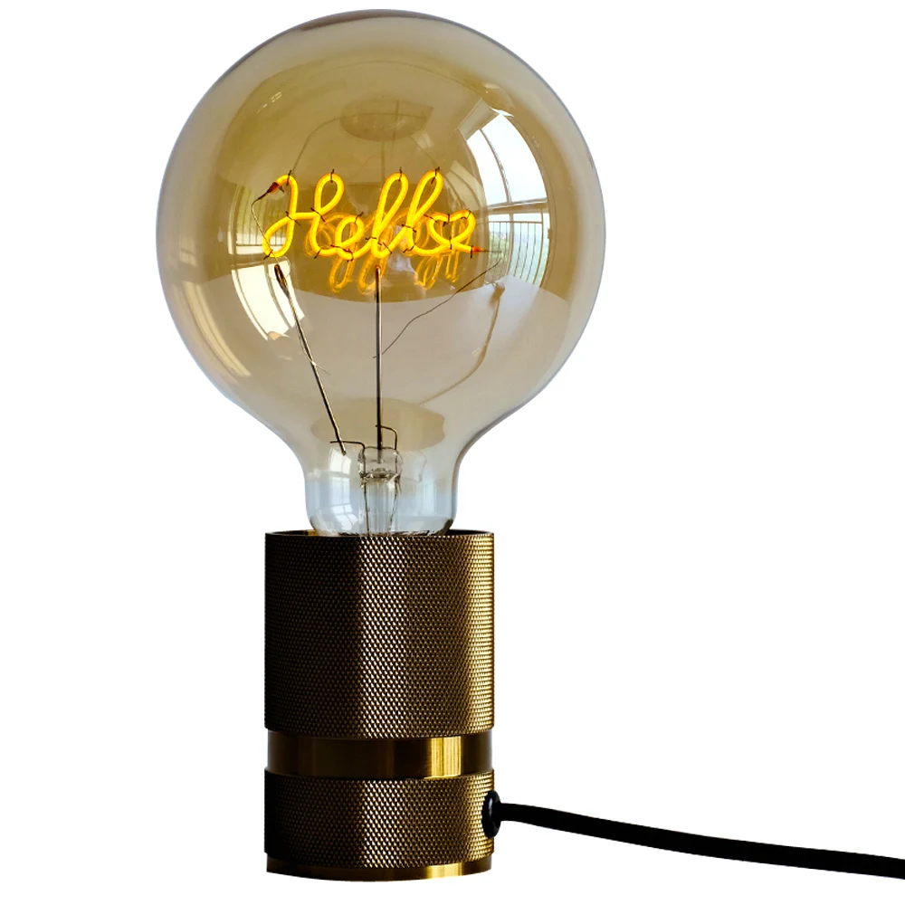 tianfan vintage edison lampada led lampada de mesa regulavel grande globo g125 g125 4w 110v 220v luz decorativa 01