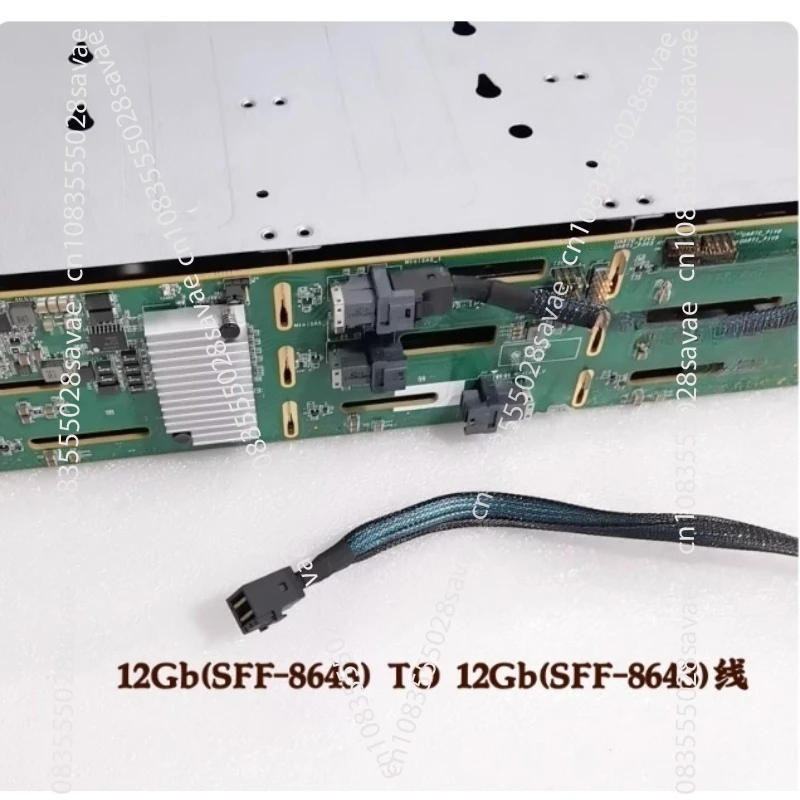 Second Hand 12-bay 3.5-inch Hard Drive Cage with Hot-swappable 8087 Interface, D-type, 4-ping  Supply