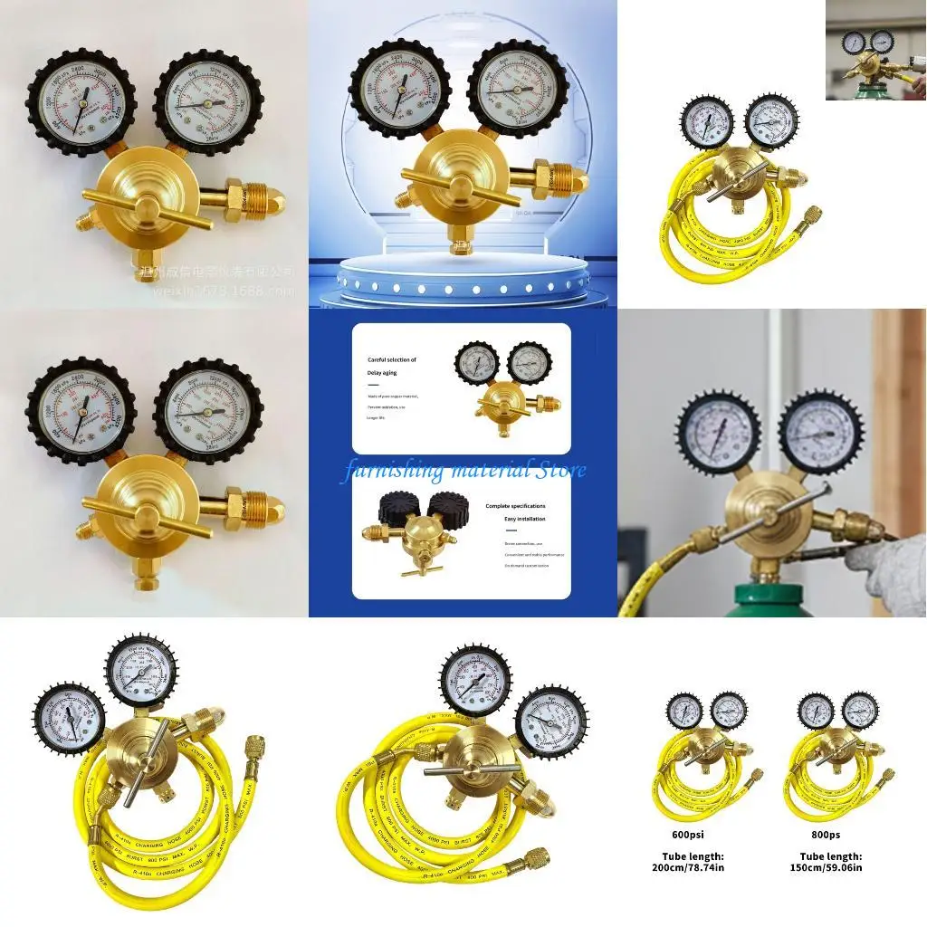 

Y5GD Reliable Nitrogen Gauge Outlet Reducer Including Safety Valves and Copper Material for Secure Hazard Less Operations