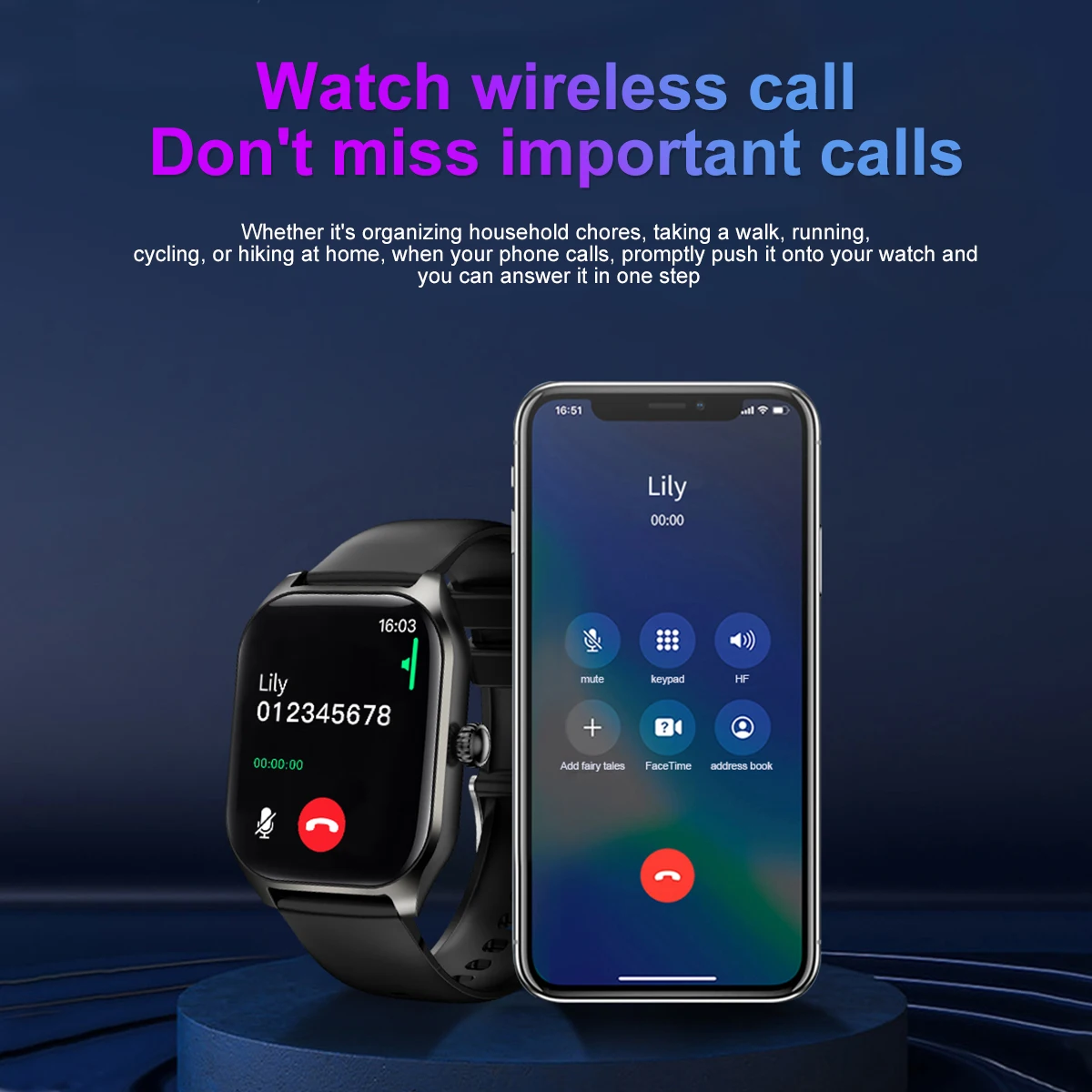 2025 Novo relógio inteligente, relógio esportivo de 2.01 polegadas, à prova d'água IP67, mais de 110 modos esportivos, rastreador de atividades fitness, relógio ultrafino