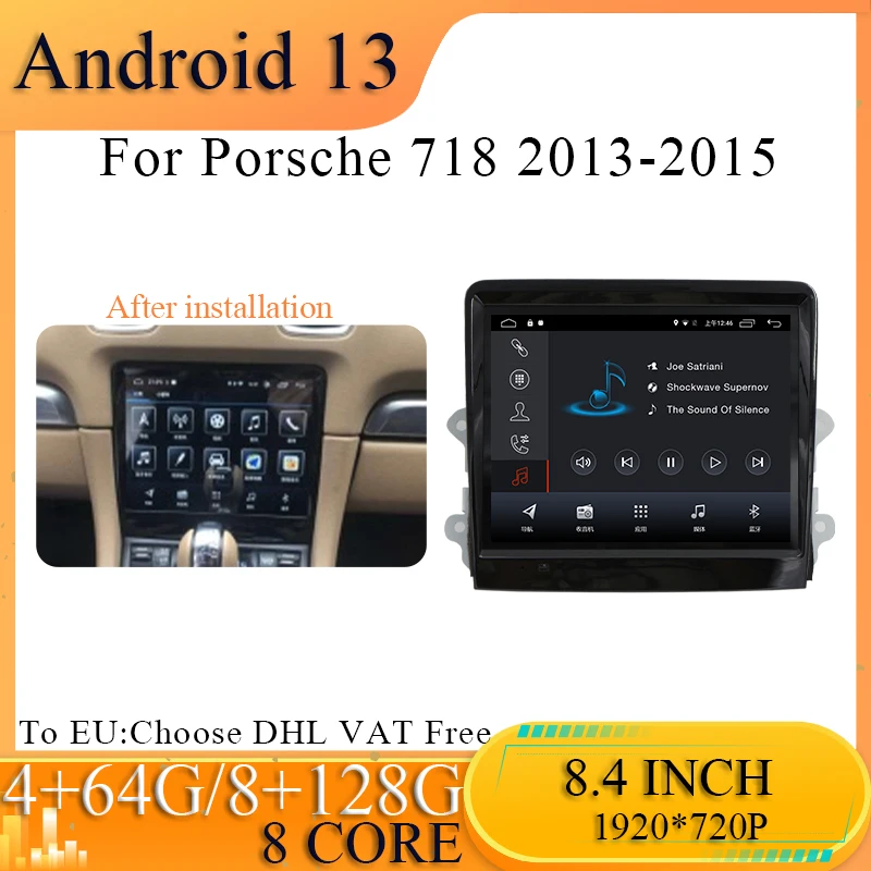 

Factory Price Android 13 For Porsche 718 2015 Carplay Auto Car Multimedia Player Radio Navigation With IPS HD Screen Car play 4G