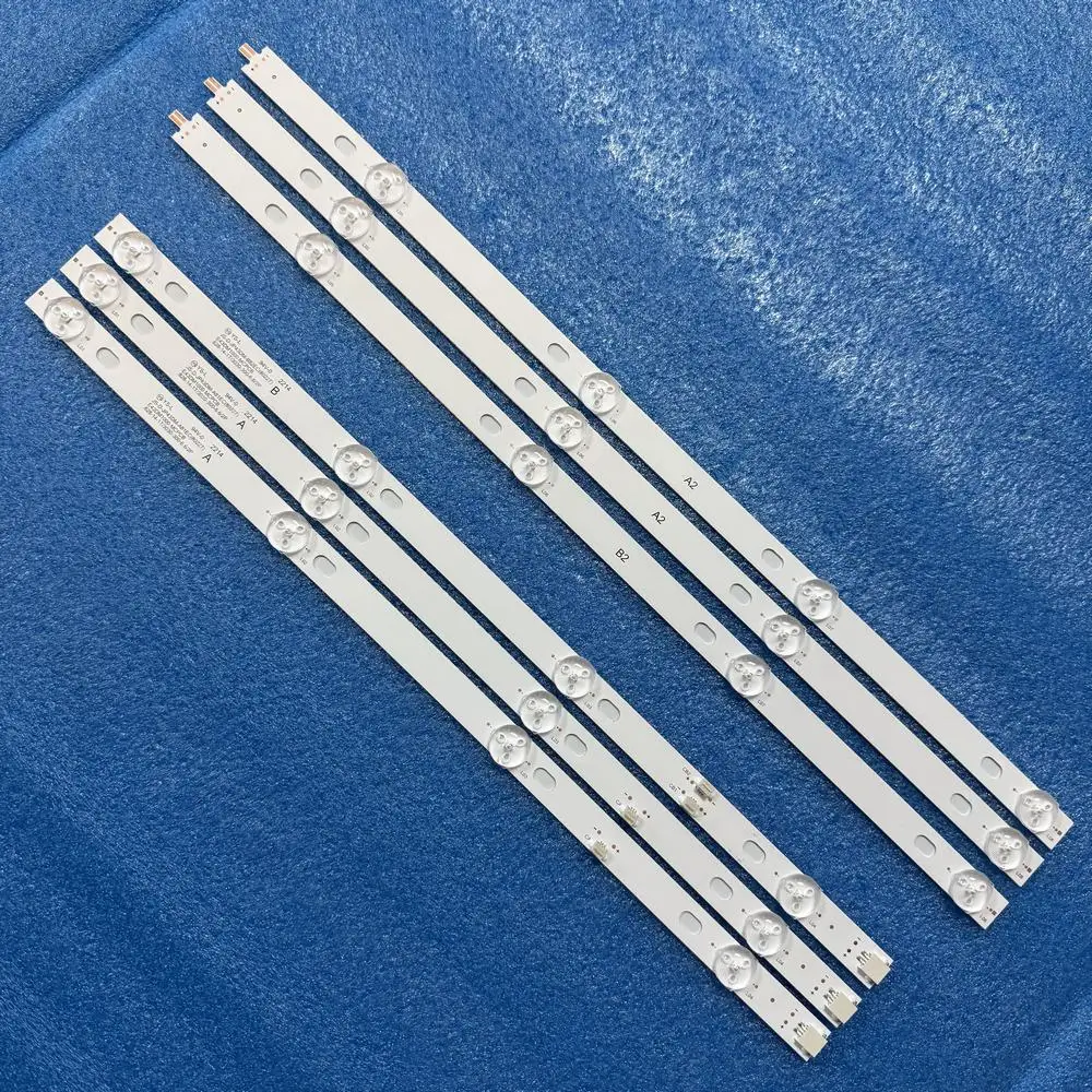 

8LED(6v) LED backlight strip for BBK 43LEM-1043/FTS2C 43LEM-5043/FTS2C 43LEX-5058/FT2C JS-D-JP43DM-A81EC B82EC E43DM1000 MCPCB
