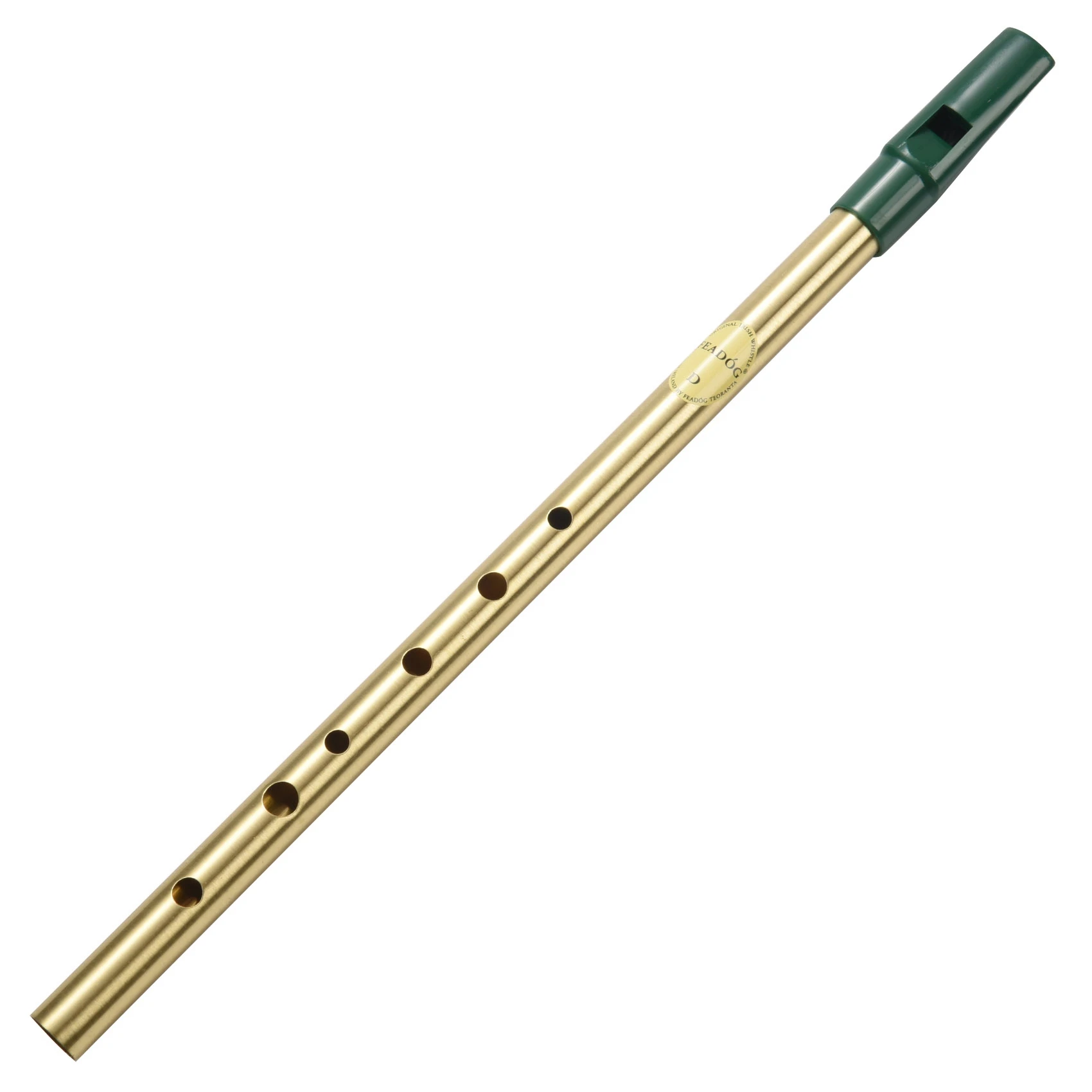 A55TBrass Irish Whistle Flöte Klarinette Blechklarinette D Metallflöte Musikinstrument Anfänger Essentials Robust