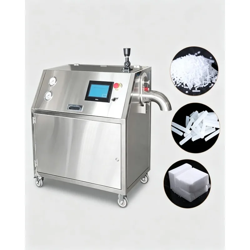 Industrial Portable Dry Ice Pelletizer Maker Small Co2 Dry Ice Pellet Make Machine Price Dry Ice Block Making Machine