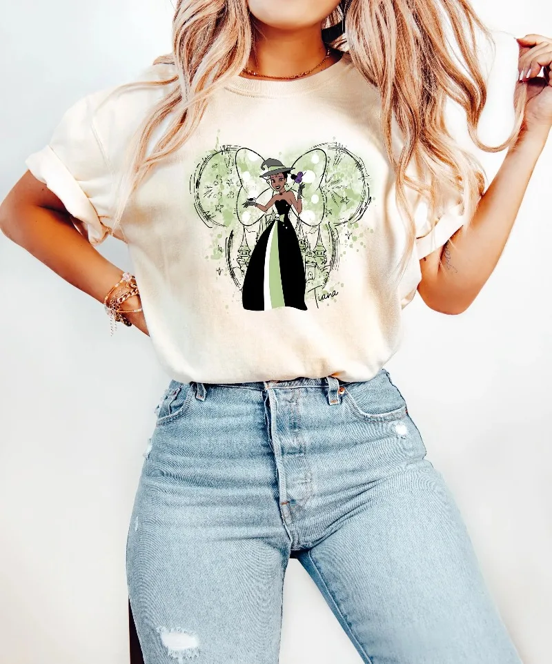 

Disney Princess Tiana Halloween Princess Tiana Shirt Princess Witches Shirt Halloween Disney Tiana Shirt