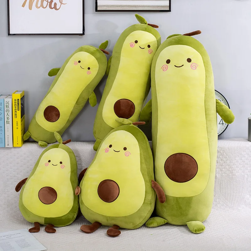 Avocado Pattern Throw Pillows Fruit Cute Pillow Office Chair Cushion Comfortable Pillows Decor Home Floor Cushion