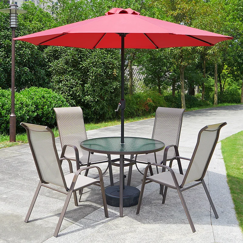 

Outdoor tables and chairs Garden outdoor wrought iron leisure chairs Outdoor terrace Dining table Garden dining table and chairs