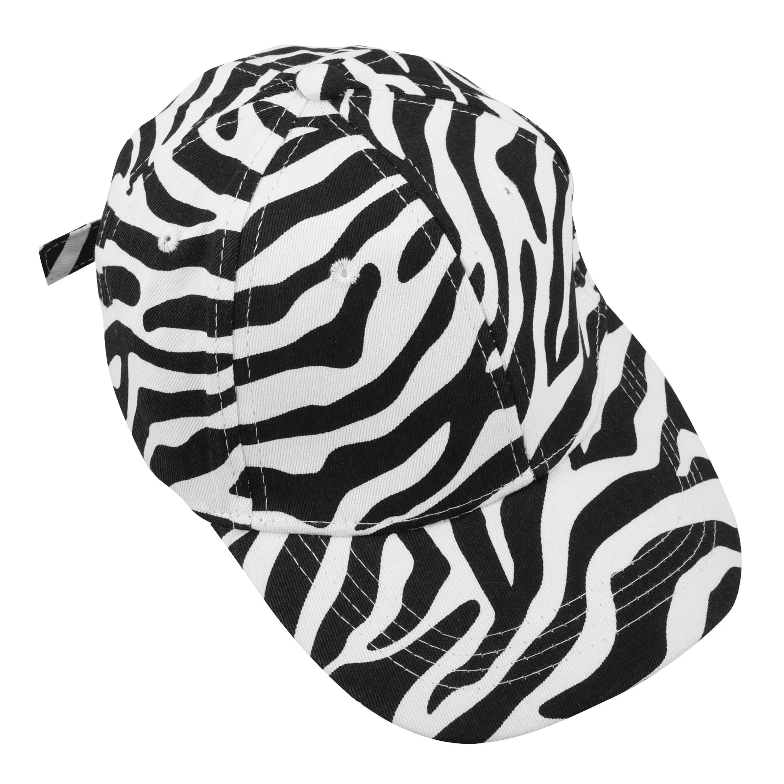 

Cow-Stripe Sun Protection Peaked Cap Lightweight Uv Blocking Outdoor Hat For Men Women Casual Sports Travel Beach Fishing