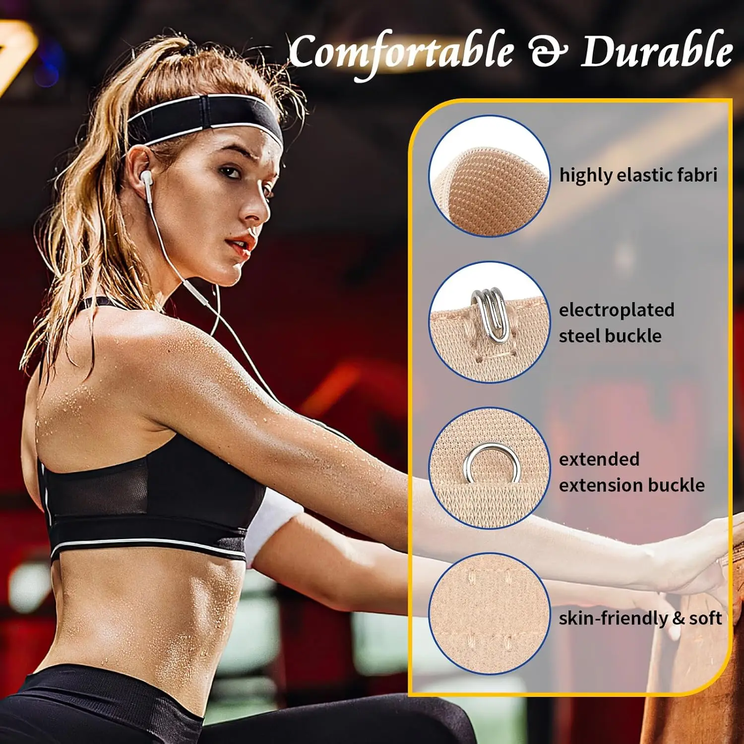 12Pcs Bra Extenders 2 Hook / 3 Hook / 4 Hook, Bra Strap Extender, Bra Extension Strap for Women Plus Size view 3