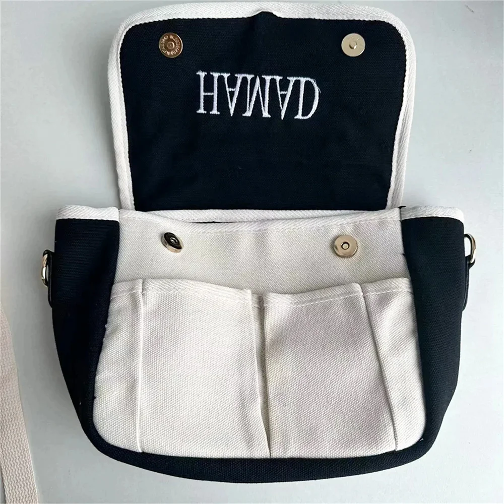 Personalized Name Mommy Bag for Going Out Custom Mother and Baby Outdoor Backpack Canvas Bag Embroidered Portable shoulder bag