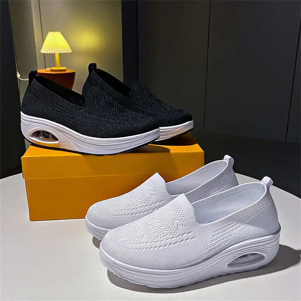 

Boat Wedge Heel Boots White Skateboarding Shoes Woman Brands Luxury Sneakers 38 Sport Tenix New Style All Brand League