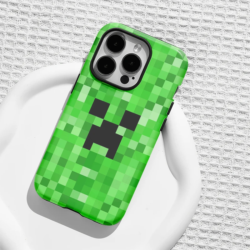 لعبة حالة الهاتف آيفون 17 16 15 14 زائد 13 12 11 برو ماكس غطاء فاخر فوندا الشارع الشهير اللبنات البلاستيكية حالات carcasa #4