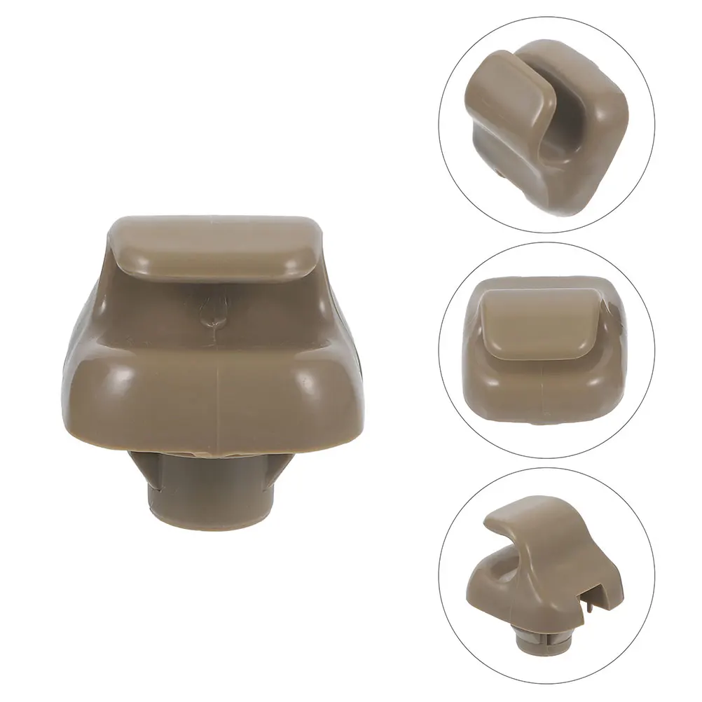 

1pcs Visor Hook Clip Sturdy Pp Material Easy Install Automotive Interior Visor Accessory Stylish Holder Vehicle