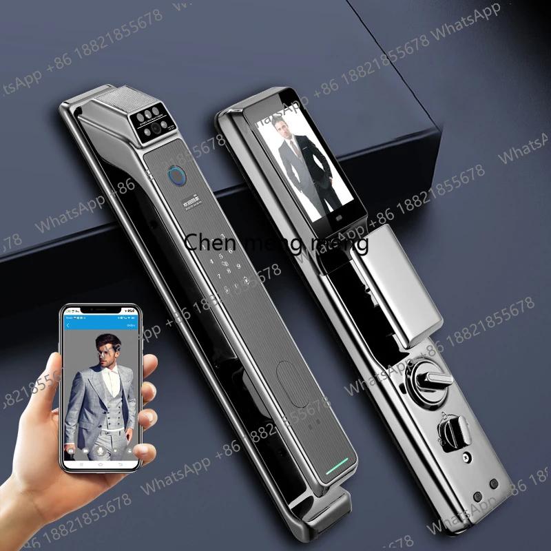 

Automation 3D Face Recognition Fingerprint IC Card Password APP Remote Control Home Security Wifi Smart Electronic Door Lock