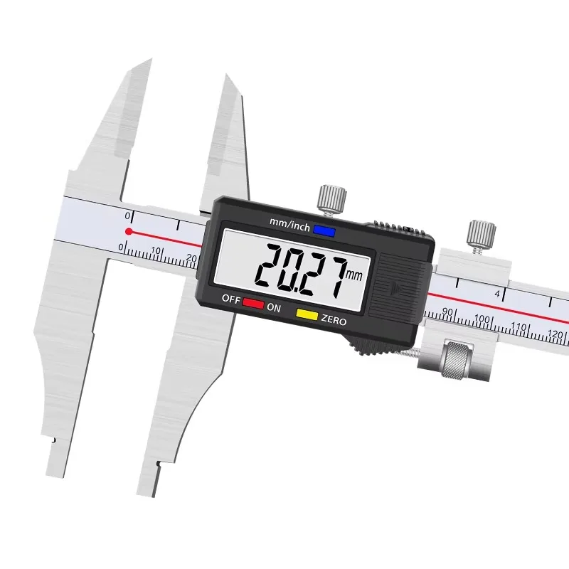 

Stainless Steel Dual External Digital Caliper, Ten Square Three-style Vernier Caliper