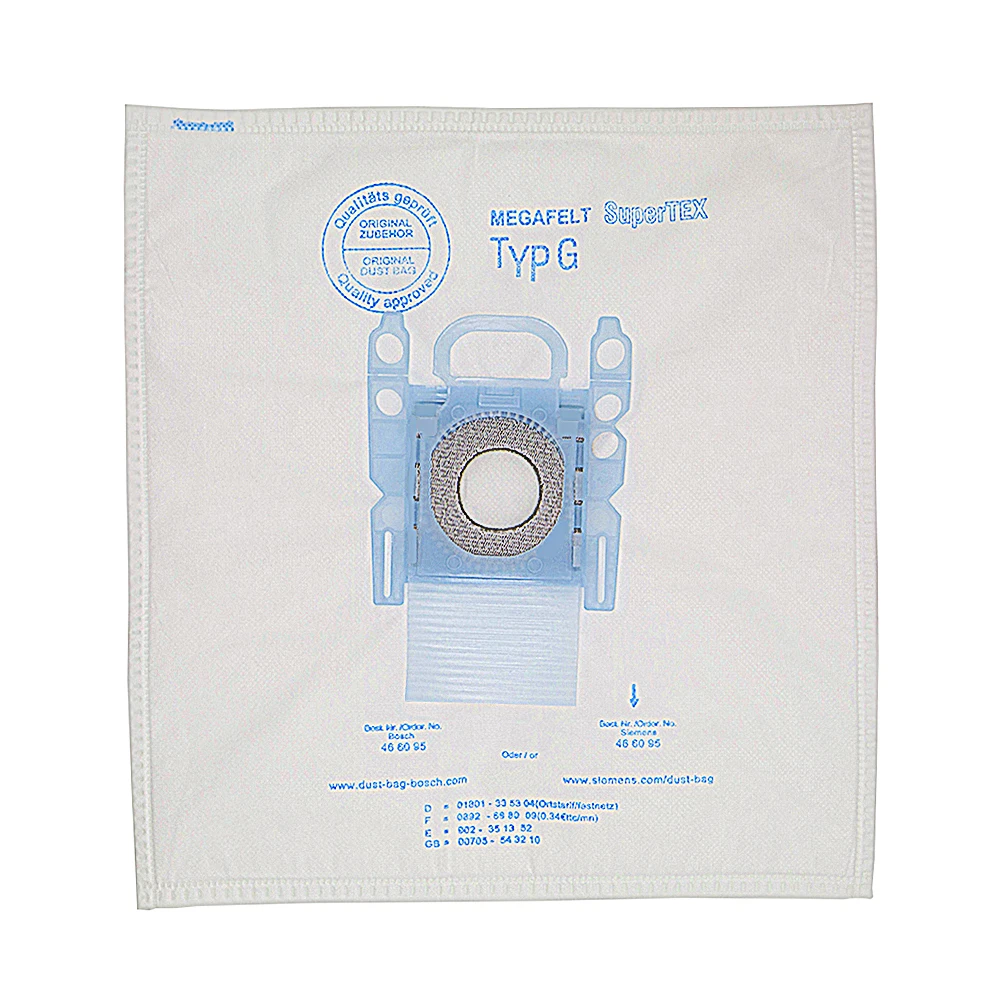 Dust Bags for Bosch Vacuum Cleaner Type G Bags GL-30 Pro GL-40 BGL8508 GL 30 Bags for Bosch Sphera Vacuum Cleaner