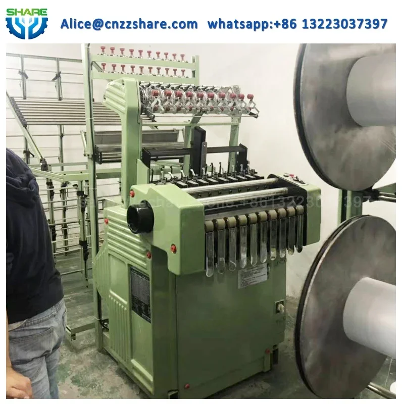 Webbing Belt Stain Ribbon Making Machine  Loom