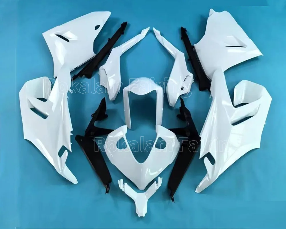 

Для Ducati Supersport 950 2021 2022 2023 950 21-23 глянцевый белый комплект обтекателя спортивного велосипеда послепродажного обслуживания (литье под давлением)