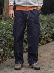 Non Stock Double Front Climbing Pants Elastic Waistband Outdoor Casual Trousers