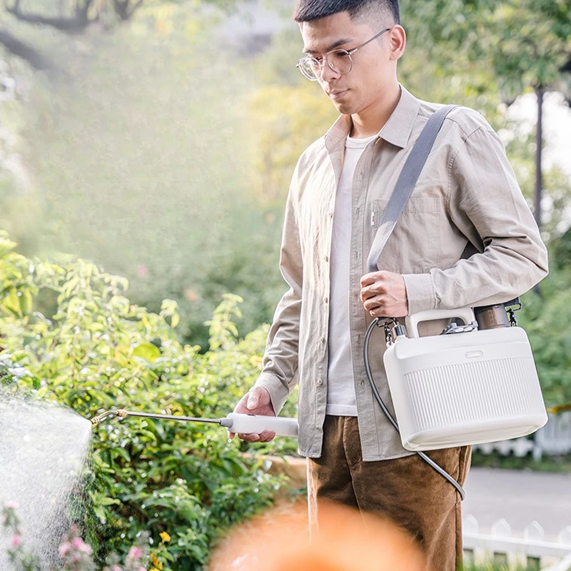 Backpack Electric Sprayer Rechargeable Lithium Battery Garden Sprayer for Disinfection Irrigation Watering
