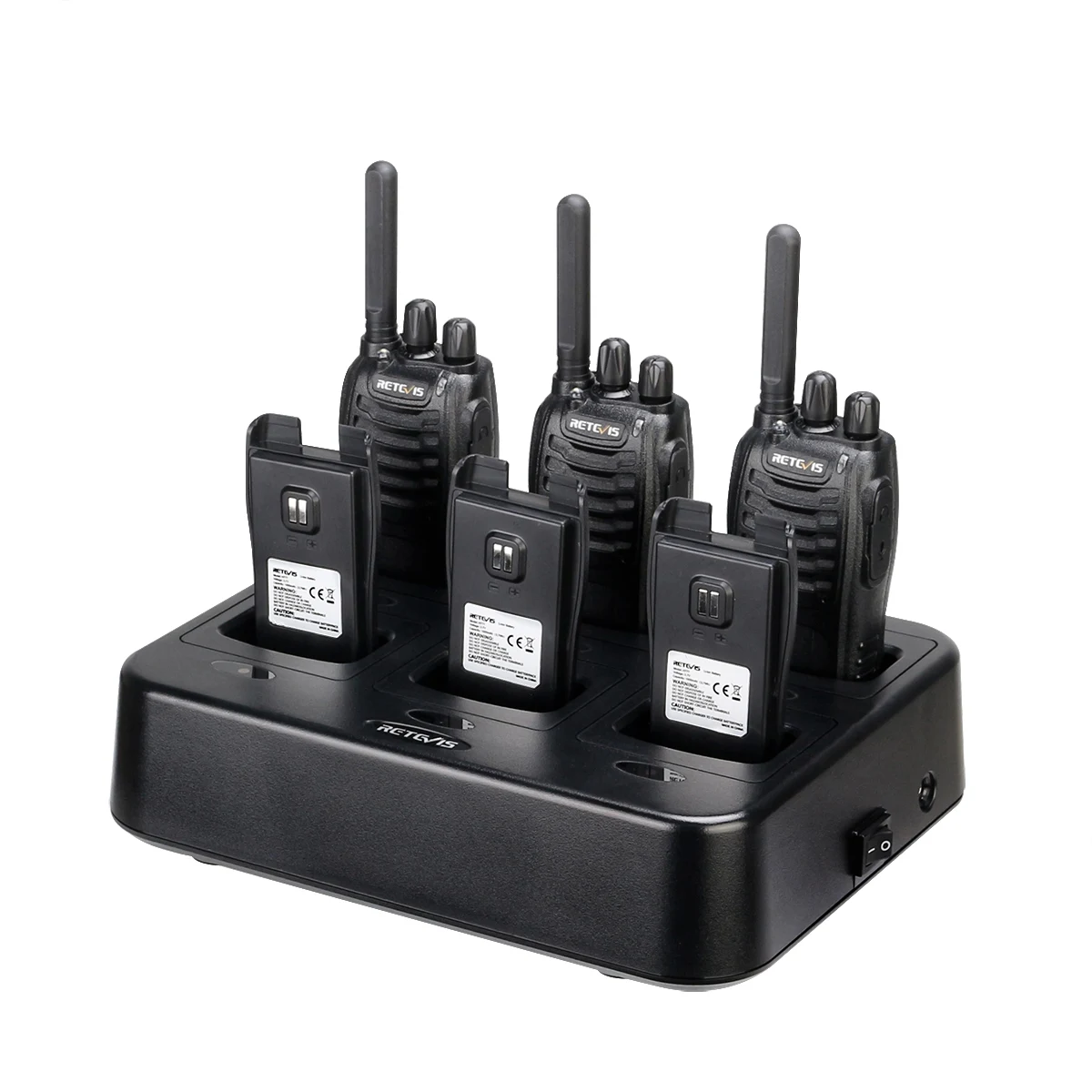 6Pack High quality Walkie Talkie with six way Rapid Charger Retevis H777 2W CTCSS/DCS UHF 16CH FM Two Way Radio