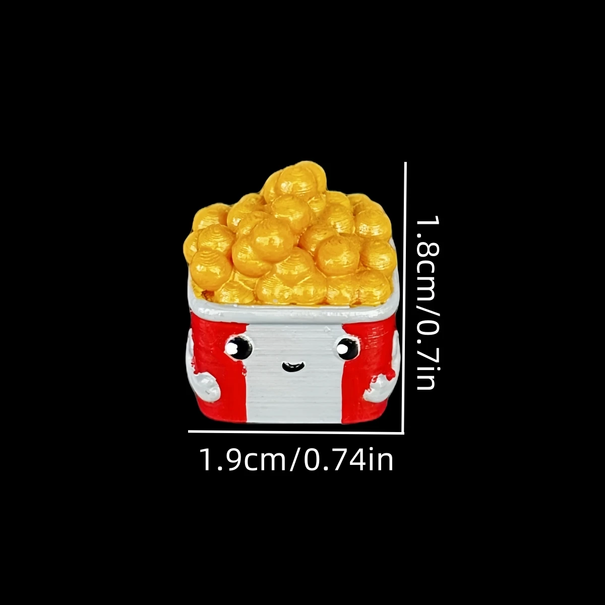 Nadruk 3D Burger Fries Spersonalizowane nasadki na klawisze Materiał żywiczny Kolorowanie Pyszne jedzenie Zabawne nasadki na klawisze Mechaniczna nakładka na klawiaturę