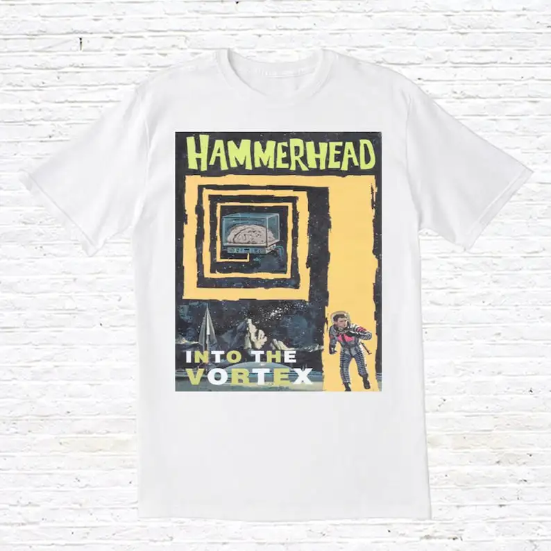 Hammerhead T-Shirt Combine Fun Printed Shirt Men's And Women's Short Sleeve T-shirts