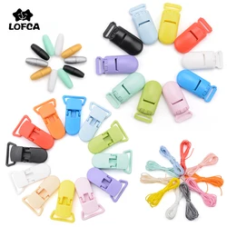 LOFCA 10 sztuk/partia moda plastikowe 20mm tworzenie biżuterii klip wisiorek akcesoria naszyjnikowe klipsy na naszyjnik akcesoria jubilerskie