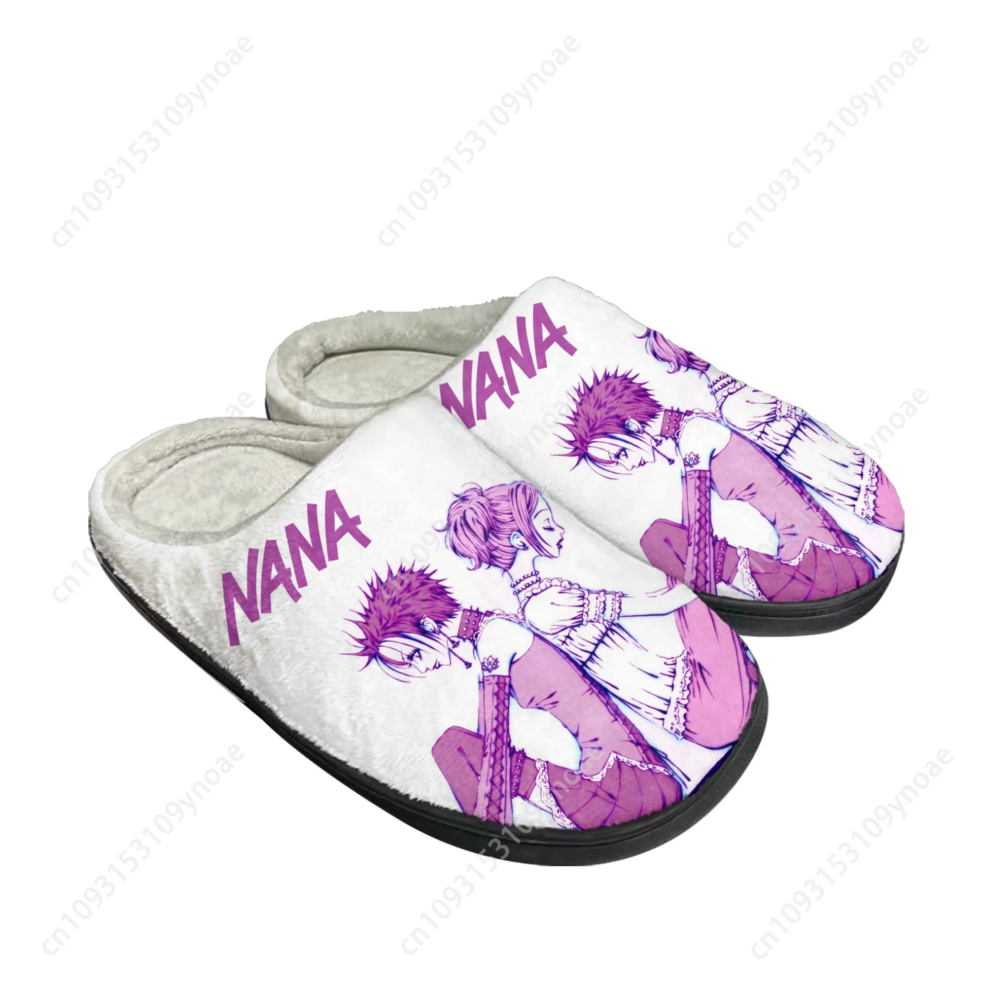 NANA Osaki Komatsu Shoujo Comics Home Cotton Custom Slippers Mens Womens Sandals Plush Casual Keep Warm Shoes Thermal Slipper