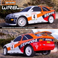 2.4g Full Scale Remote Control Simulation New Hpi Wr8 Ford Escort 4wd Brushless Classic 3.0 Rally Racing Model
