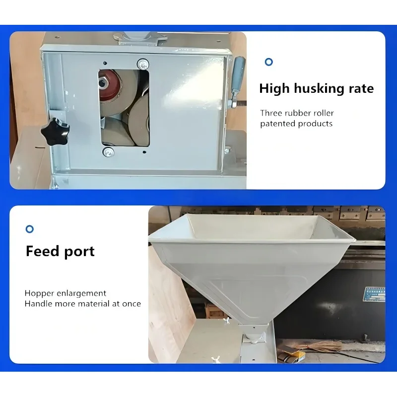 Birui New Farm Motor Winnowing Roasted Cocoa Bean Shelling Machine BR-GJ-400