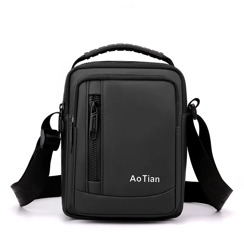 Sacs à bandoulière multifonctions pour hommes, sacs à main décontractés pour hommes, petits sacs de messager de voyage pour hommes, initiés